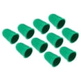 thumbnail image 1 of Uxcell Rubber Finger Tips Silicone Thumb Fingertip Protector Covers Guard Pads Thimble Grips Green Small Size 20 Pack, 1 of 5