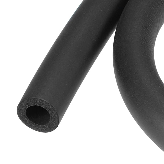 Foam Grip Tubing Handle Grips Nonslip for Fitness Black 13mm x 23mm