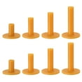 thumbnail image 1 of Uxcell Rubber Golf Tee, 4 Pcs Mix Size Golf Practice Tees Training Driving Range Tee, Yellow, 1 of 6