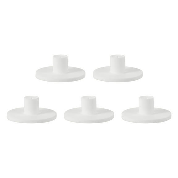 Uxcell Rubber Golf Tee, 5 Pack 1 Inch Golf Practice Tees Training Driving Range Tee Stable Golf Ball Holder for Outdoor Indoor Hitting Mat Golf Mat, White