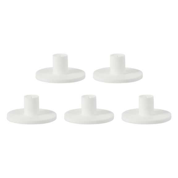 Uxcell Rubber Golf Tee, 5 Pack 2 Inch Golf Practice Tees Training Driving Range Tee Stable Golf Ball Holder for Outdoor Indoor Hitting Mat Golf Mat, White