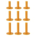 thumbnail image 1 of Uxcell Rubber Golf Tee, 9 Pcs Mix Size Golf Practice Tees Training Driving Range Tee, Yellow, 1 of 6