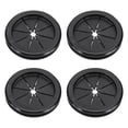 thumbnail image 2 of 4-Pack Tower Shaped Rubber Grommets | 2 Inch Inner Diameter Firewall Hole Plugs For Wires & Cables 2 of 12