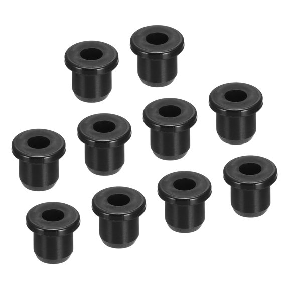 Uxcell Rubber Grommet Mount Dia 5/16" (8mm) Round T Type for Wire Protection 10 Pack