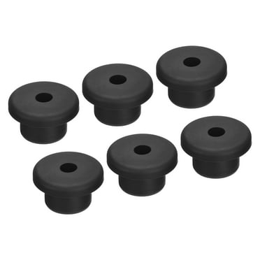 Uxcell Rubber Grommet Mount Dia 5/8" (16mm) Round T Type for Wire Protection 6 Pack