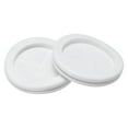 thumbnail image 1 of Uxcell Rubber Grommet Mount Dia 60mm Round Double-Sided for Wire Protection White 6 Pack, 1 of 5