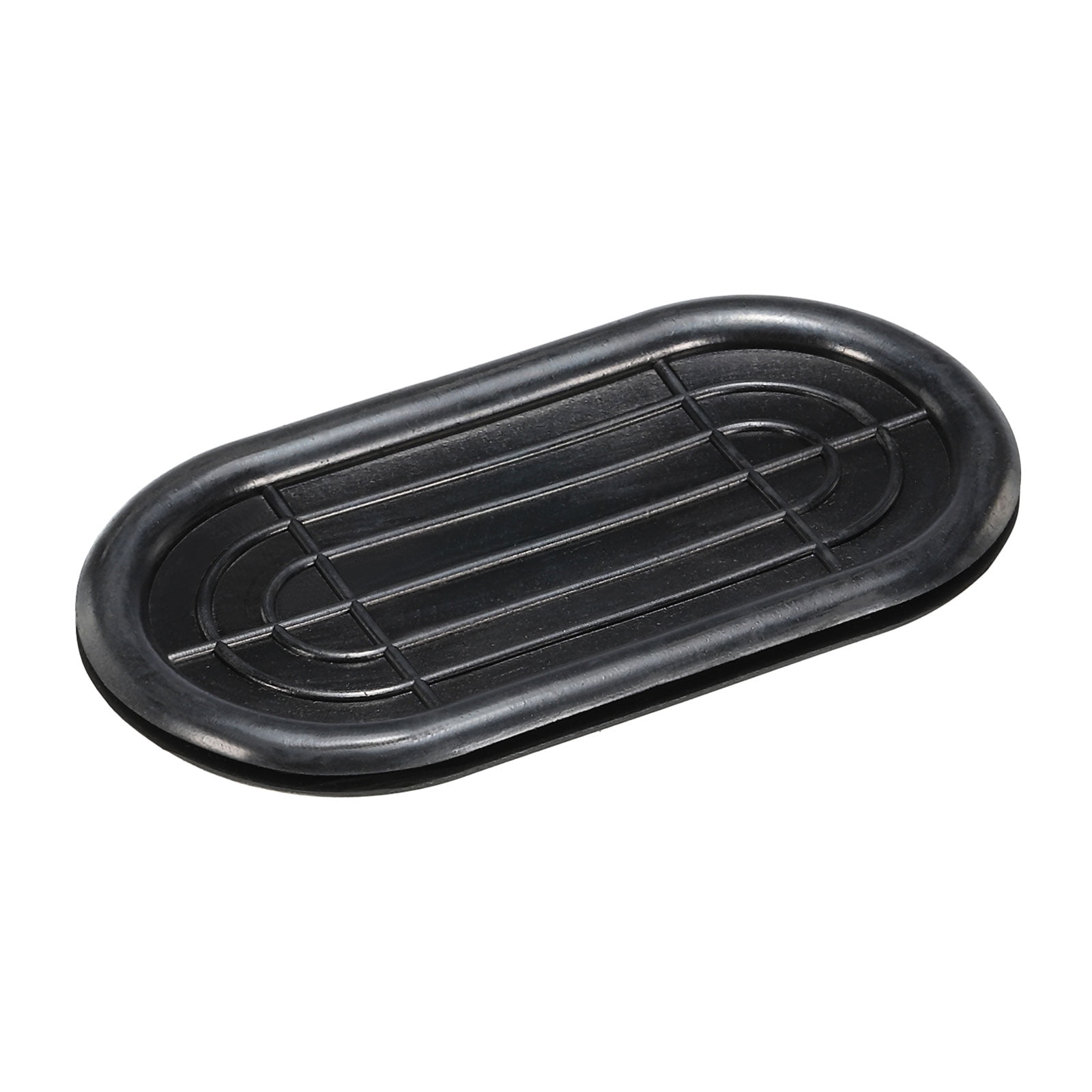 Uxcell Rubber Grommet Mount Size 80 x 160mm Oval Double-Sided for Wire Protection, Pack of 6
