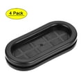 thumbnail image 1 of Uxcell Rubber Grommet Oval Double-Sided Mount Size 48 x 20 mm for Wire Protection 4 Pack, 1 of 5