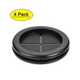 thumbnail image 1 of Uxcell Rubber Grommet Round Double-Sided Mount Dia 50 mm for Wire Protection 4 Pack, 1 of 5