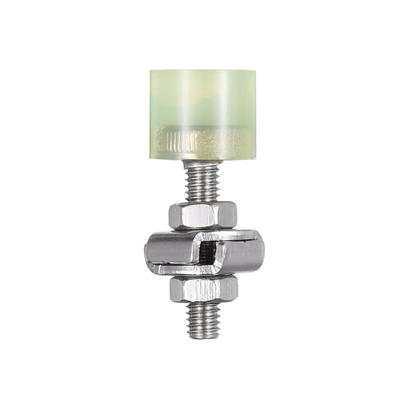 Uxcell Rubber Head Toggle Clamps, M4 x 30mm 304 Stainless Steel Toggle Clamp Screw Assembly for Boxes, Cabinets, Doors with 2Pcs Screws and Washers