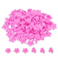 thumbnail image 1 of Uxcell Rubber Pin Backs Star Shape Lapel Pin Backing Brooch Holder Decorative Accessories Pink 100 Pack, 1 of 6