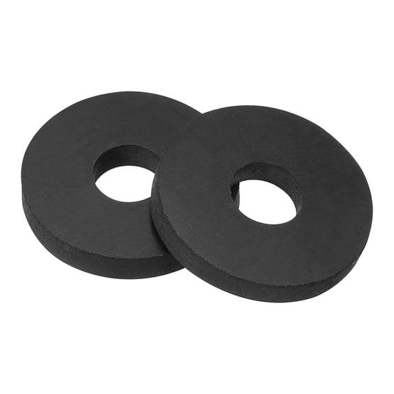 Lot De 4 Entretoises/rondelles En Caoutchouc épais - Dimensions : 2-3/4" OD X 3/8" ID X 3/16" épaisseur
