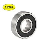 Uxcell S698-2RS Stainless Steel Ball Bearing 8x19x6mm Double Sealed Bearings 4pcs