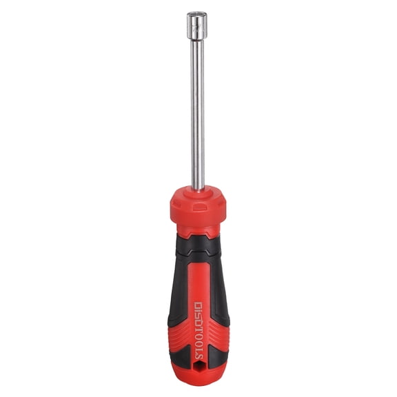 Uxcell SAE Nut Driver 1/4" Bit Driver Socket Screwdriver with Non-slip Handle