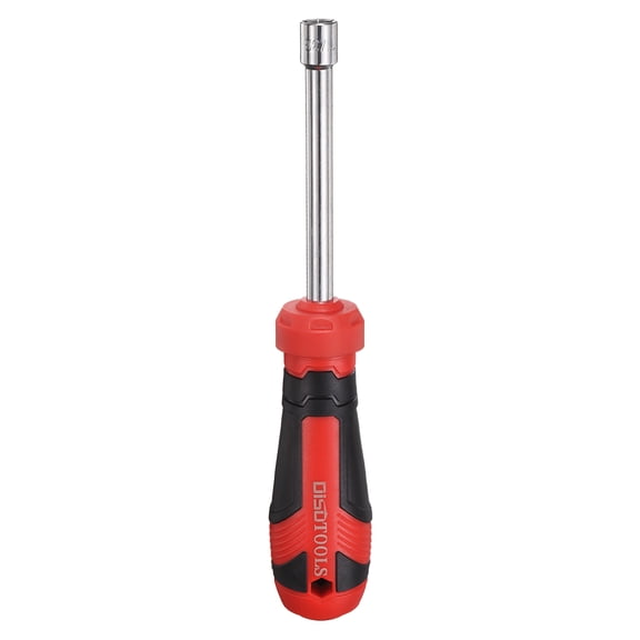 Uxcell SAE Nut Driver 11/32" Bit Driver Socket Screwdriver with Non-slip Handle