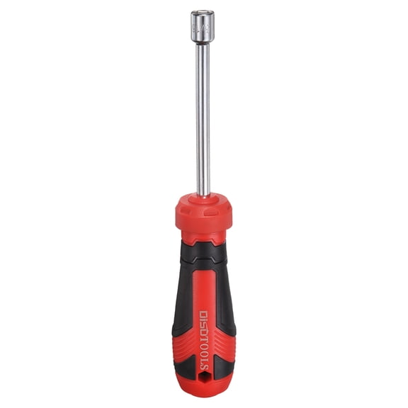 Uxcell SAE Nut Driver 5/16" Bit Driver Socket Screwdriver with Non-slip Handle