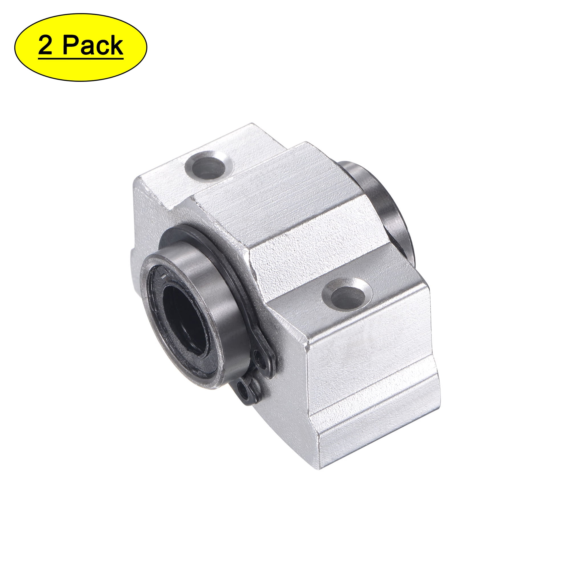 Uxcell SCV8UU Linear Ball Bearing Slide Block Units, 8mm Bore Diameter