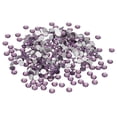 thumbnail image 1 of Uxcell SS30/288Pcs Glass Diamante Rhinestone, Man Made Gem Lotus Purple 6.5mm, 1 of 6