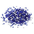thumbnail image 1 of Uxcell 1440Pcs Glass Diamante Rhinestone, Man Made Gems Blue 1.5-1.7 mm, 1 of 6