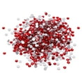 thumbnail image 1 of Uxcell 1440Pcs Glass Diamante Rhinestone, Man Made Gems Light Red 1.3-1.4 mm, 1 of 6