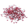 thumbnail image 1 of Uxcell 1440Pcs Glass Diamante Rhinestone, Man Made Gems Rose Red 1.5-1.7 mm, 1 of 6