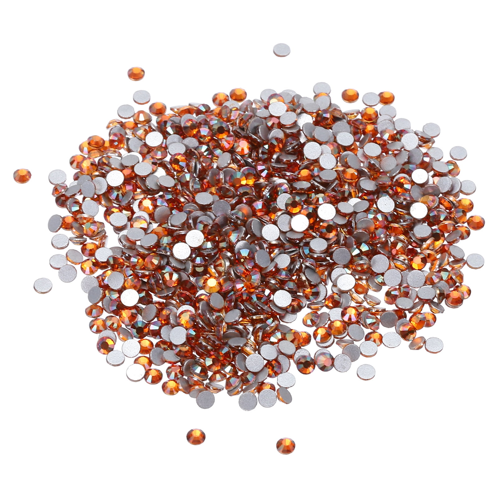 Strass En Verre Diamanté SS6 - Lot De 1440 Pierres Orange - Pour Nail Art, Décoration, Vêtements, DIY - 10