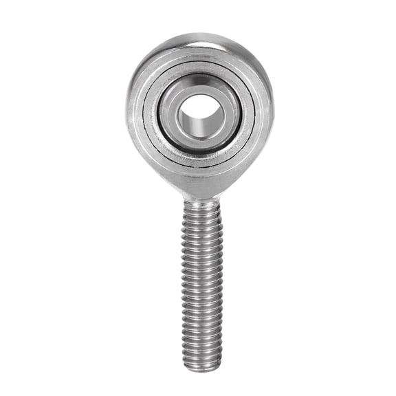 Uxcell SSA6T/K 6mm Bore Right Hand Male Thread M6x1 Stainless Steel Rod End Bearing
