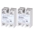 thumbnail image 1 of Uxcell SSR-60DA 3-32V DC Input to 24-380V AC Output Single Phase Solid State Relay, 1 of 7