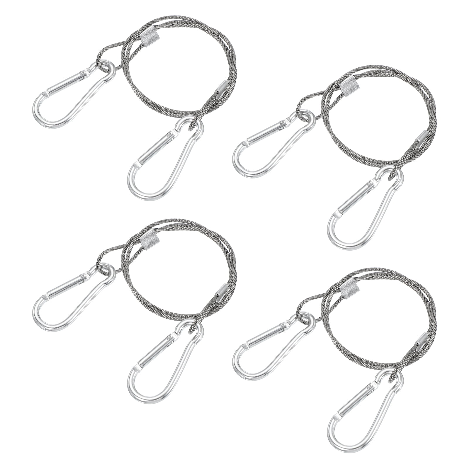 Loop Lock Wire Uxcell Safety Cable Lock Stainless Steel Cable with Loops Security Wire ...