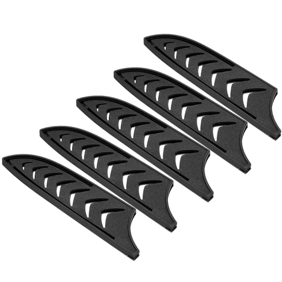 Uxcell Safety Knife Cover Sleeves for Santoku Knife, ABS Universal Knife Sheath Edge Guard Blade Protector for Kitchen 5