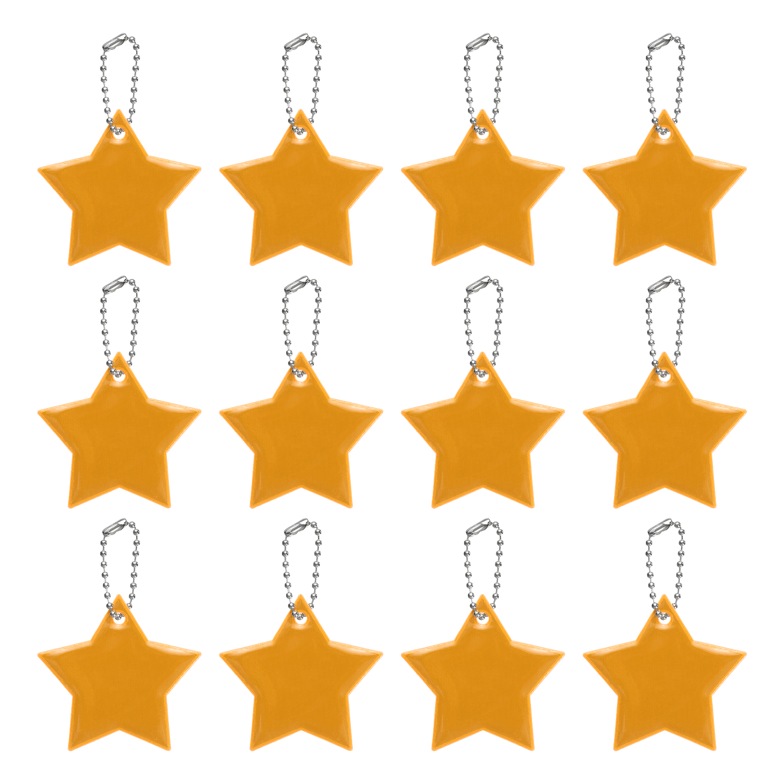 Uxcell Safety Reflector, Reflective Tags Pendant Star Shaped Safety ...