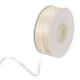 thumbnail image 1 of Uxcell Satin Ribbon, Double Face Polyester Satin Ribbon for Gift Wrapping, Bouquet Beige, 1 of 7