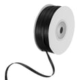 thumbnail image 1 of Uxcell Satin Ribbon, Double Face Polyester Satin Ribbon for Gift Wrapping, Bouquet Black, 1 of 7