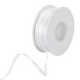 thumbnail image 1 of Uxcell Satin Ribbon, Double Face Polyester Satin Ribbon for Gift Wrapping, Bouquet White, 1 of 7