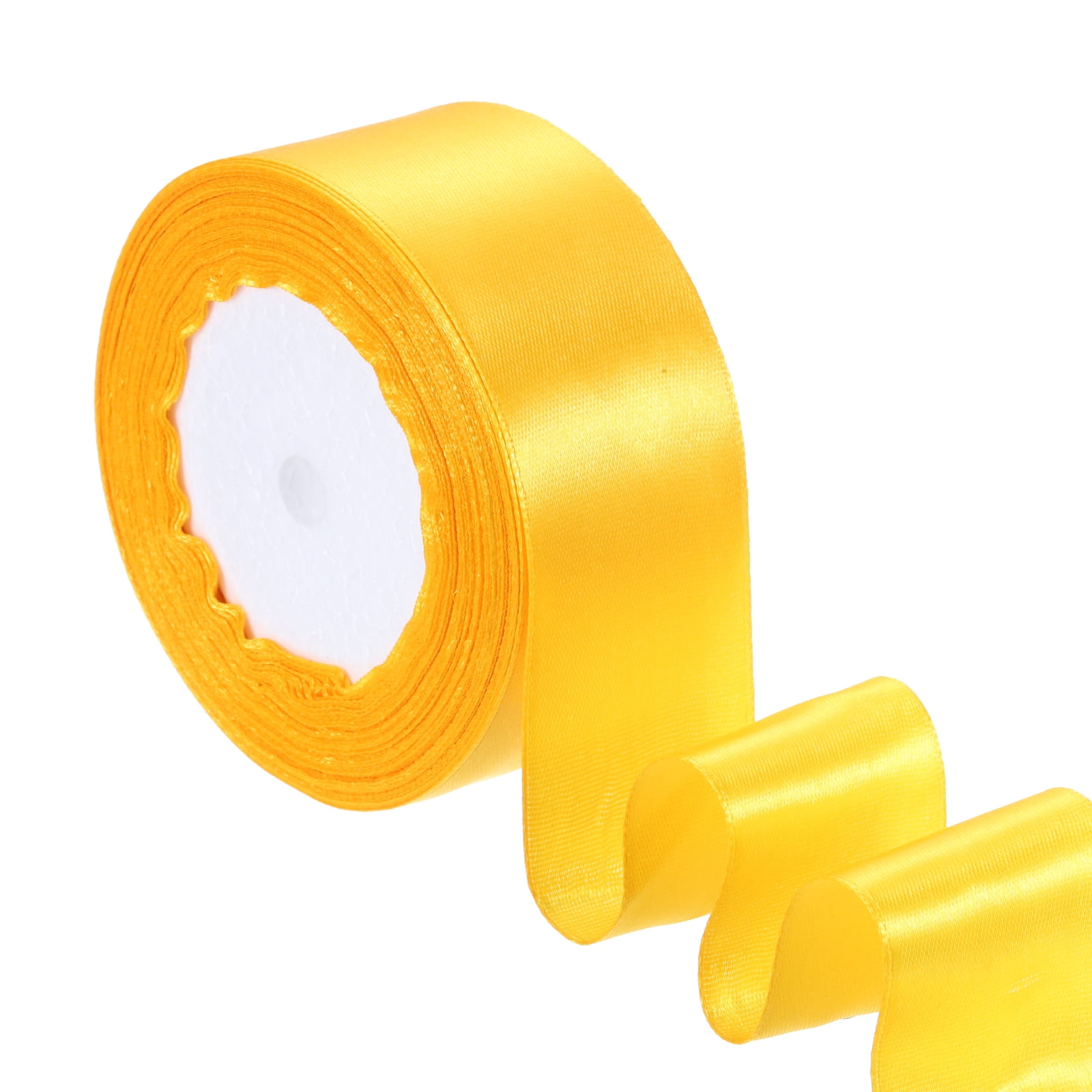 Uxcell Satin Ribbon Roll, Gift Wrapping Ribbon for DIY Craft Wedding ...