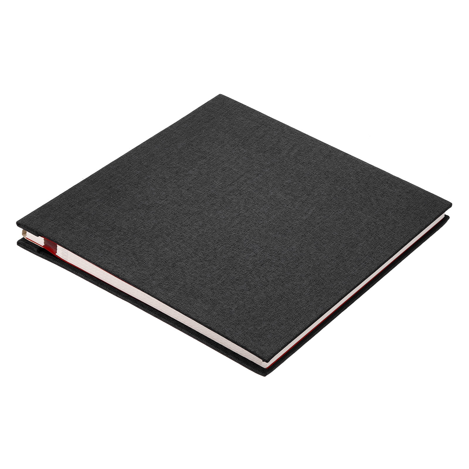 Uxcell Scrapbook Album, Self Adhesive Photo Album, DIY Memory Book for 4x6 8x10 Picture, Black