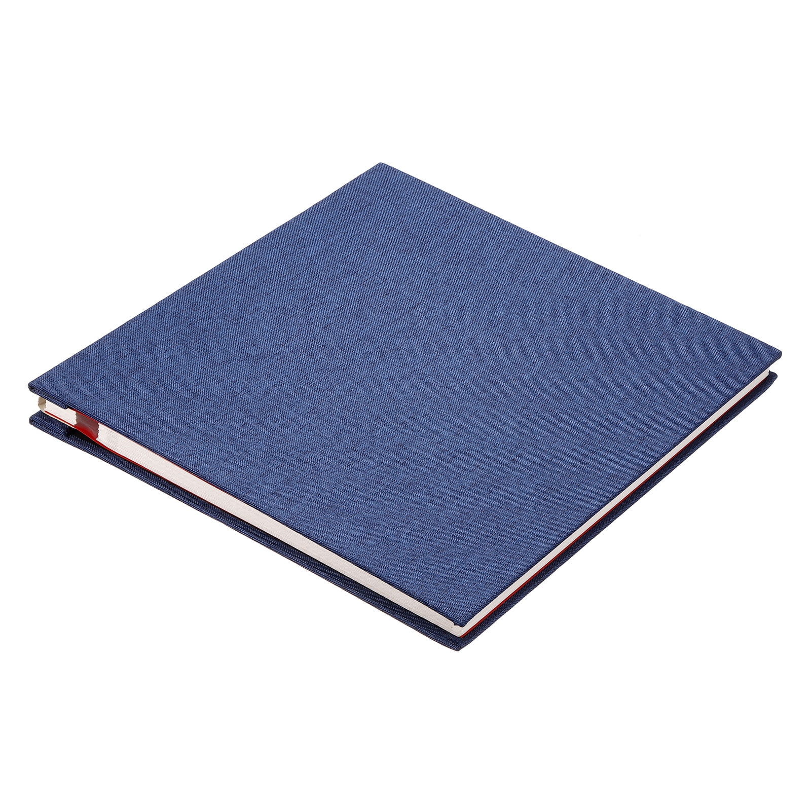 Uxcell Scrapbook Album, Self Adhesive Photo Album, DIY Memory Book for 4x6 8x10 Picture, Blue