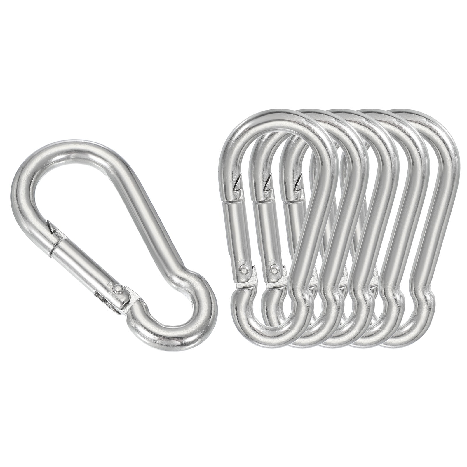 Spring Clips For Ropes And Ropes Uxcell Screw Locking Clips, 304 Stainless Steel Spring Snap Hook for ...
