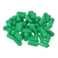 thumbnail image 1 of Uxcell Screw Thread Protectors End Caps Vinyl 50 Pcs 7.5mm Dark Green, 1 of 4
