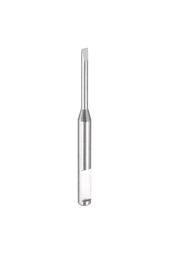 Screwdriver Replacement Blade SL1.4mm Slotted Head No Magnetic 1" (25mm) Long CR-V Steel Precision Screwdriver Bit for Watch Eyeglasses Jewelry Repair Round Rod Dia. 2mm