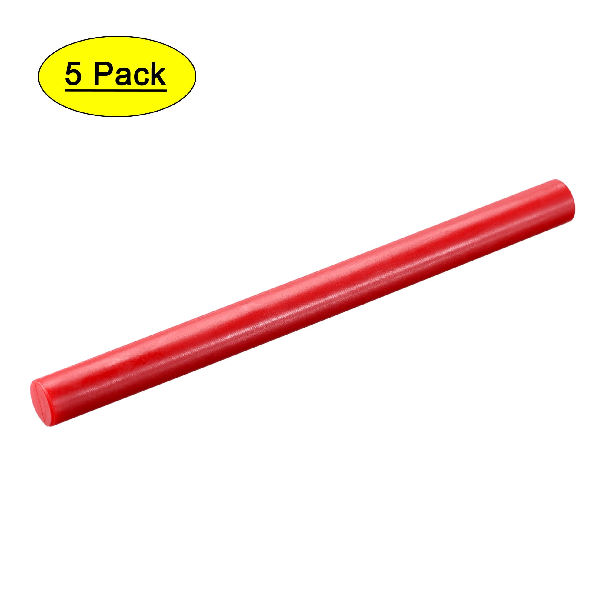 Sealing Seal Wax Sticks Wicks for Postage Letter (5PCS Wine Red)