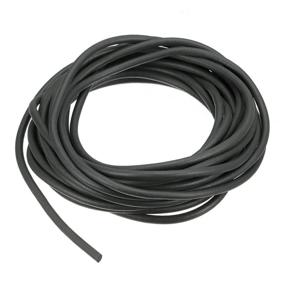 Uxcell Sealing Strip, Solid Round Sponge Rubber Weather Strip 18Ft x 0.15''W