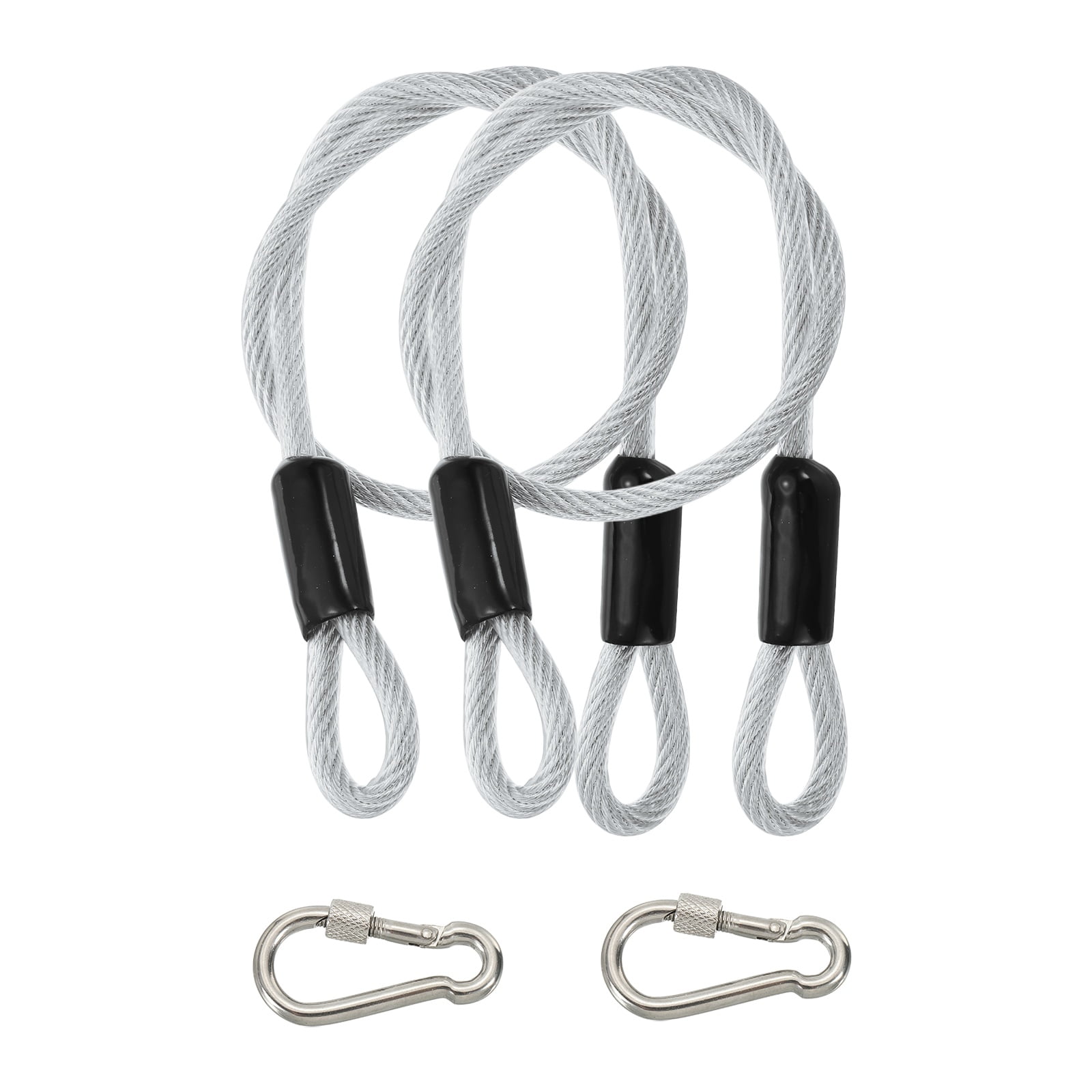 Uxcell Security Cable, Braided Stainless Steel Coated Safety Wire Rope ...