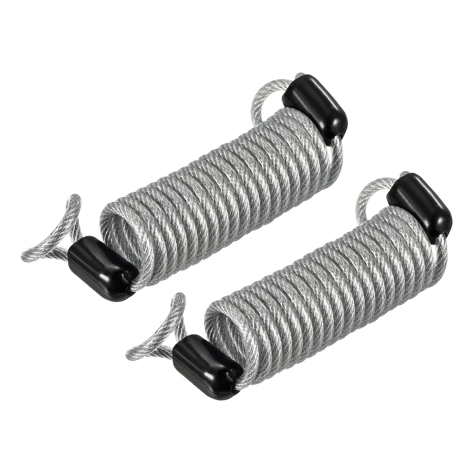 Security Lead Rope Uxcell Security Steel Cable 2.5mm x 1m/3.28ft Coated Spring Luggage ...