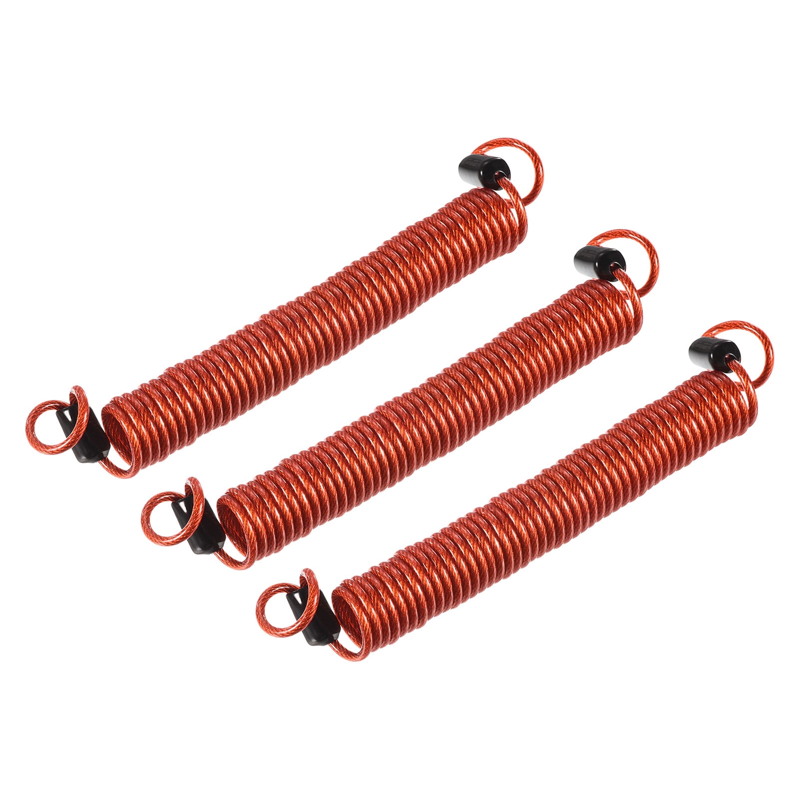 Uxcell Security Steel Cable Coated Spring Luggage Lock Wire Rope with ...