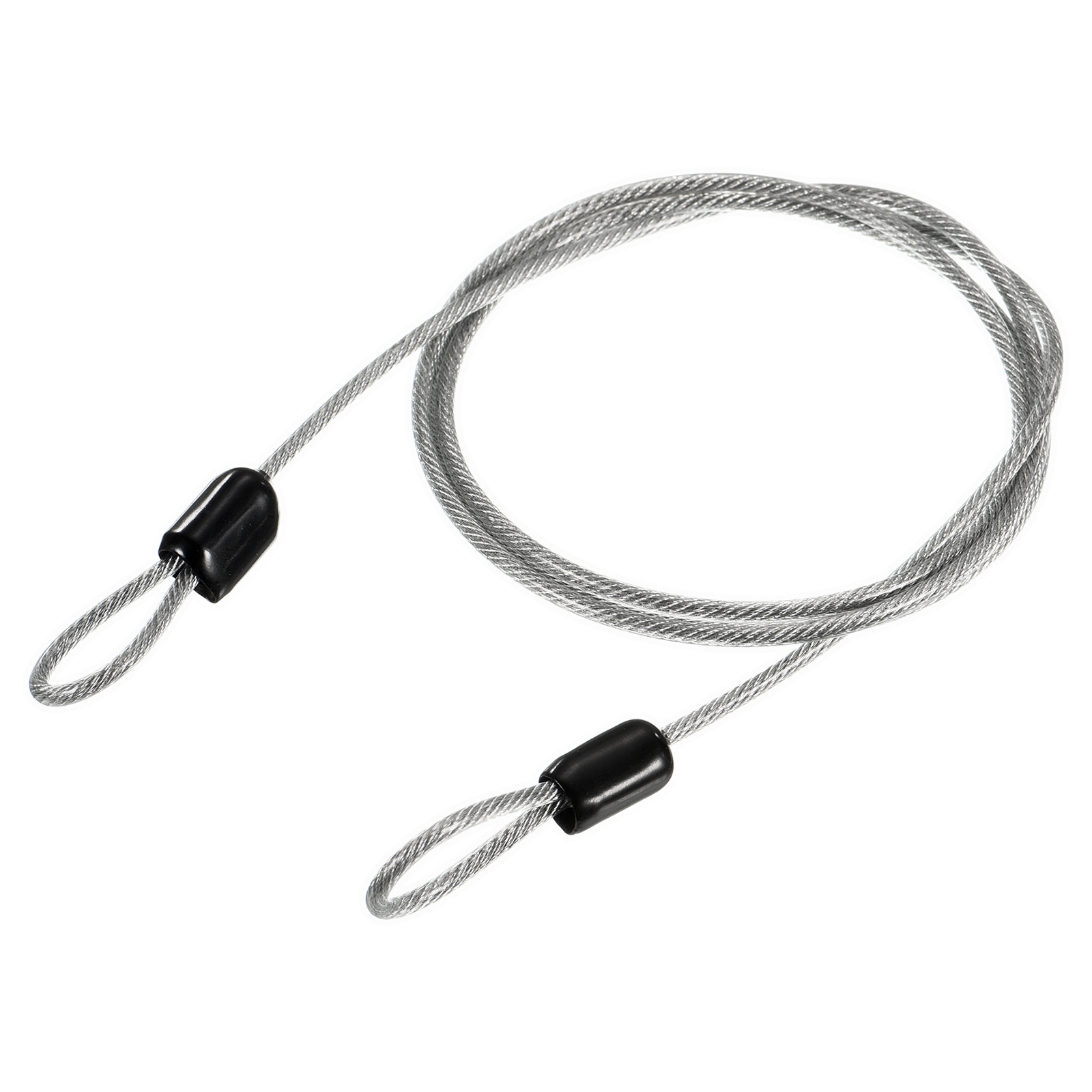 Uxcell Security Steel Cable Lock Safety Cable Flexible Wire Rope ...