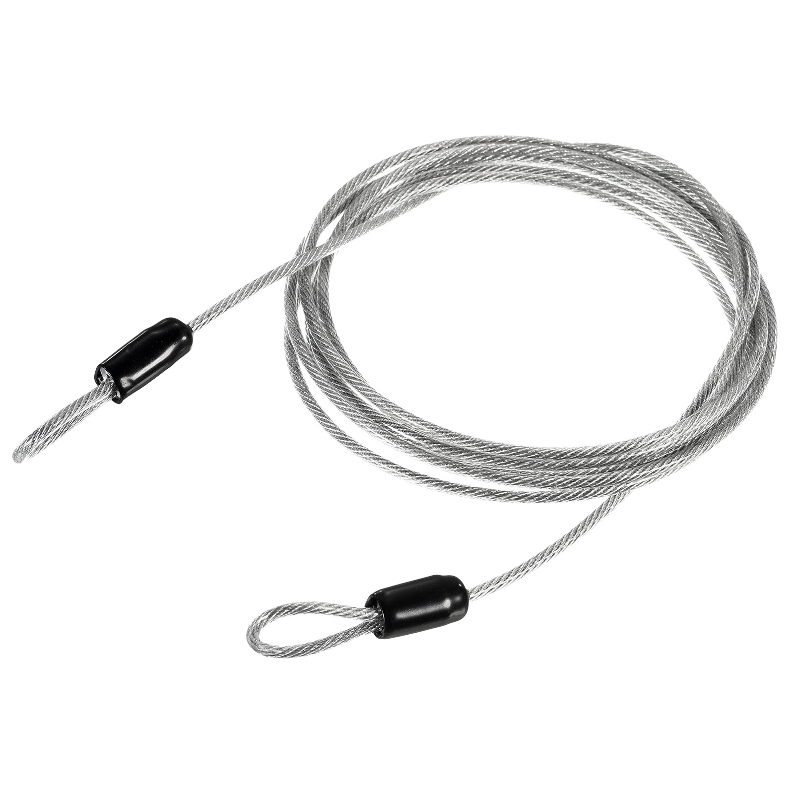 Steel Locking Rope Uxcell Security Steel Cable Lock Safety Cable Flexible Wire Rope ...
