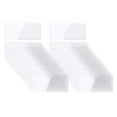 thumbnail image 1 of Uxcell Self-Adhesive Card Pockets Clear Self Adhesive Pocket Label Holders Plastic Card Sleeves with Top Open 2.7"x1.5", 1 of 7