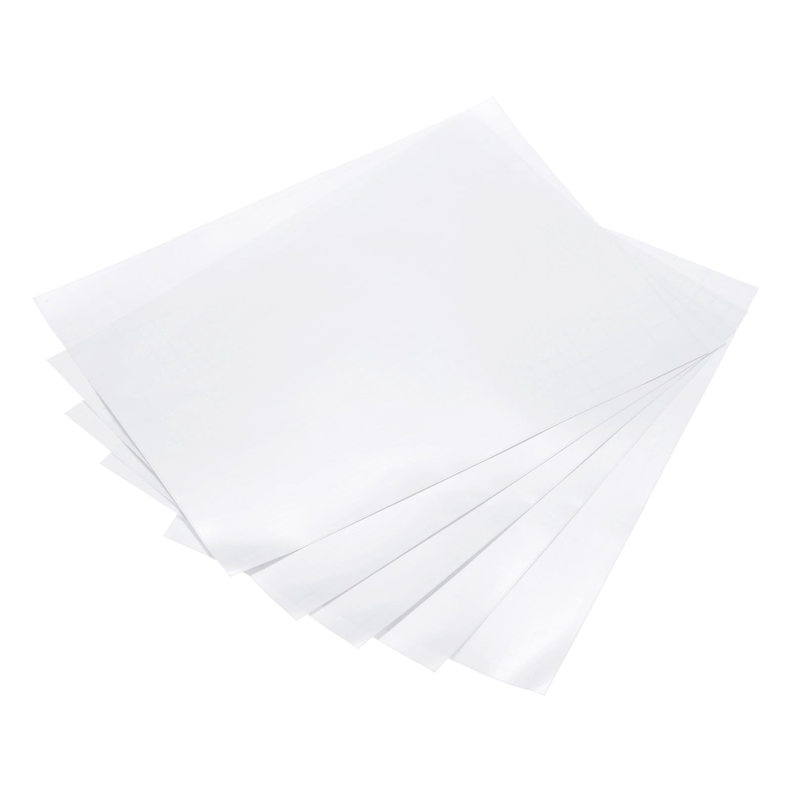 Uxcell Self Adhesive Cold Laminating Film Laminator 12"x17" with Adhesive Backing for Photos, Menus,12 Pack