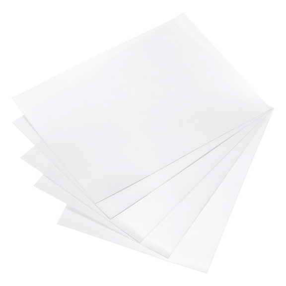 Uxcell Self Adhesive Cold Laminating Film Laminator 5"x7" with Adhesive Backing for Photos, Menus,16 Pack